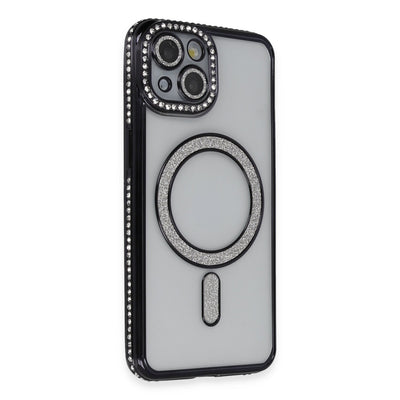 Newface iPhone 13 Kılıf Joke Simli Magneticsafe Kılıf