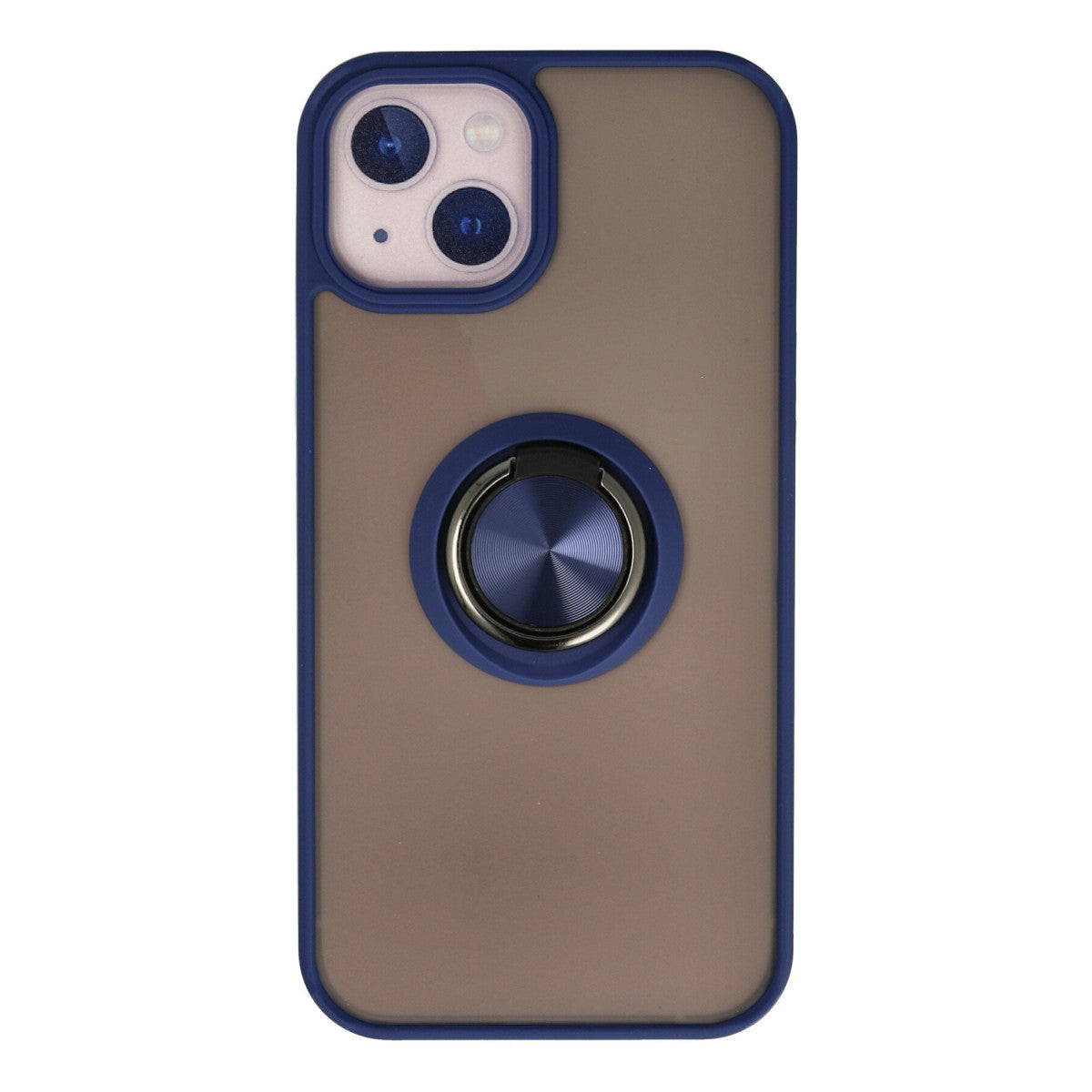 Newface iPhone 13 Kılıf Montreal Yüzüklü Silikon Kapak