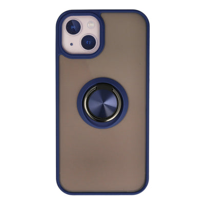 Newface iPhone 13 Kılıf Montreal Yüzüklü Silikon Kapak