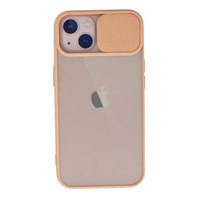 Newface iPhone 13 Kılıf Palm Buzlu Kamera Sürgülü Silikon