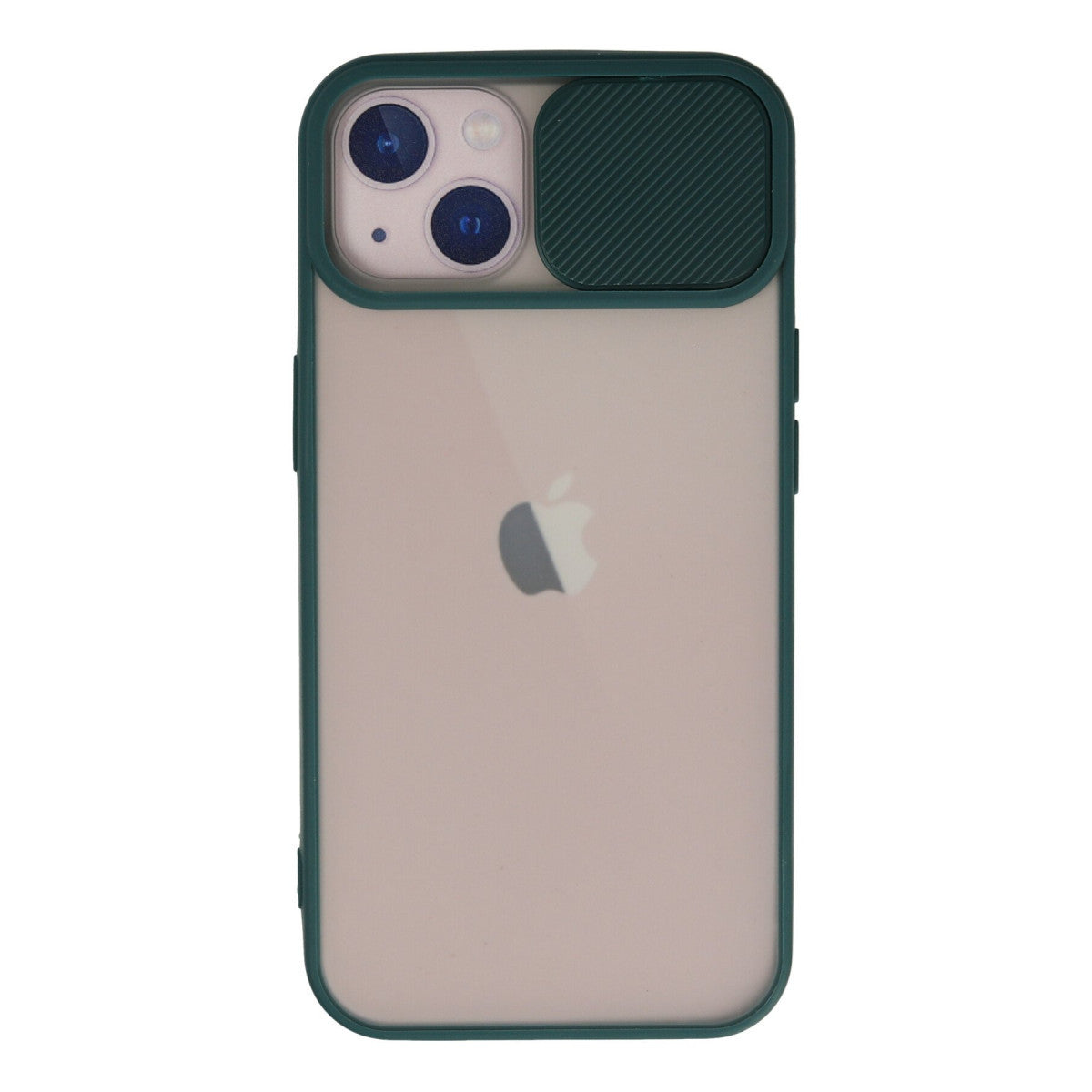 Newface iPhone 13 Kılıf Palm Buzlu Kamera Sürgülü Silikon