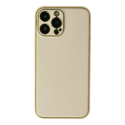Newface iPhone 13 Pro Kılıf Coco Deri Silikon Kapak