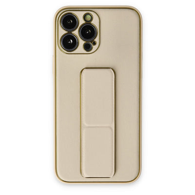 Newface iPhone 13 Pro Kılıf Coco Deri Standlı Kapak