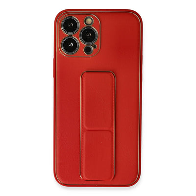 Newface iPhone 13 Pro Kılıf Coco Deri Standlı Kapak