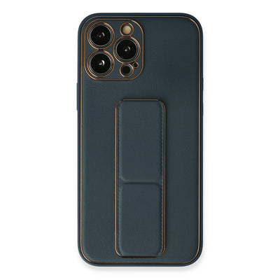 Newface iPhone 13 Pro Kılıf Coco Deri Standlı Kapak