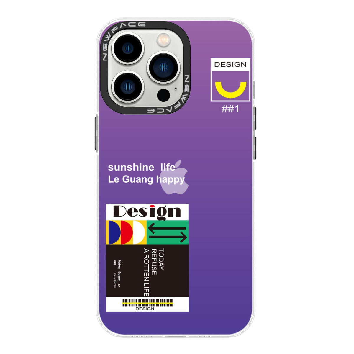 Newface iPhone 13 Pro Kılıf Estoril Desenli Kapak - Estoril