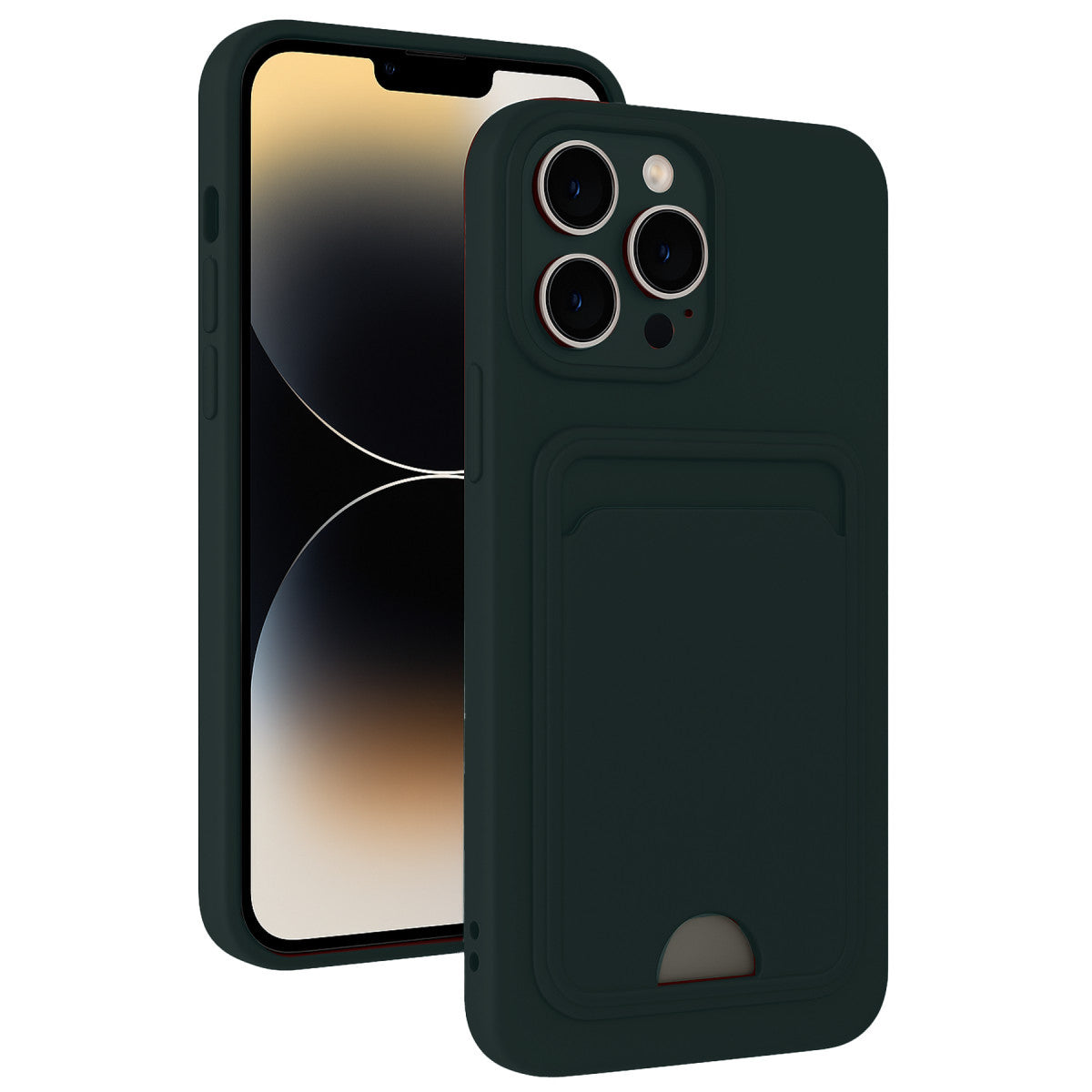Newface iPhone 13 Pro Kılıf Kelvin Kartvizitli Silikon