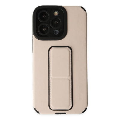 Newface iPhone 13 Pro Kılıf Mega Standlı Silikon