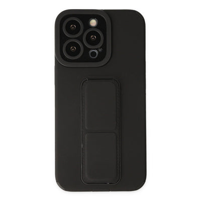 Newface iPhone 13 Pro Kılıf Mega Standlı Silikon