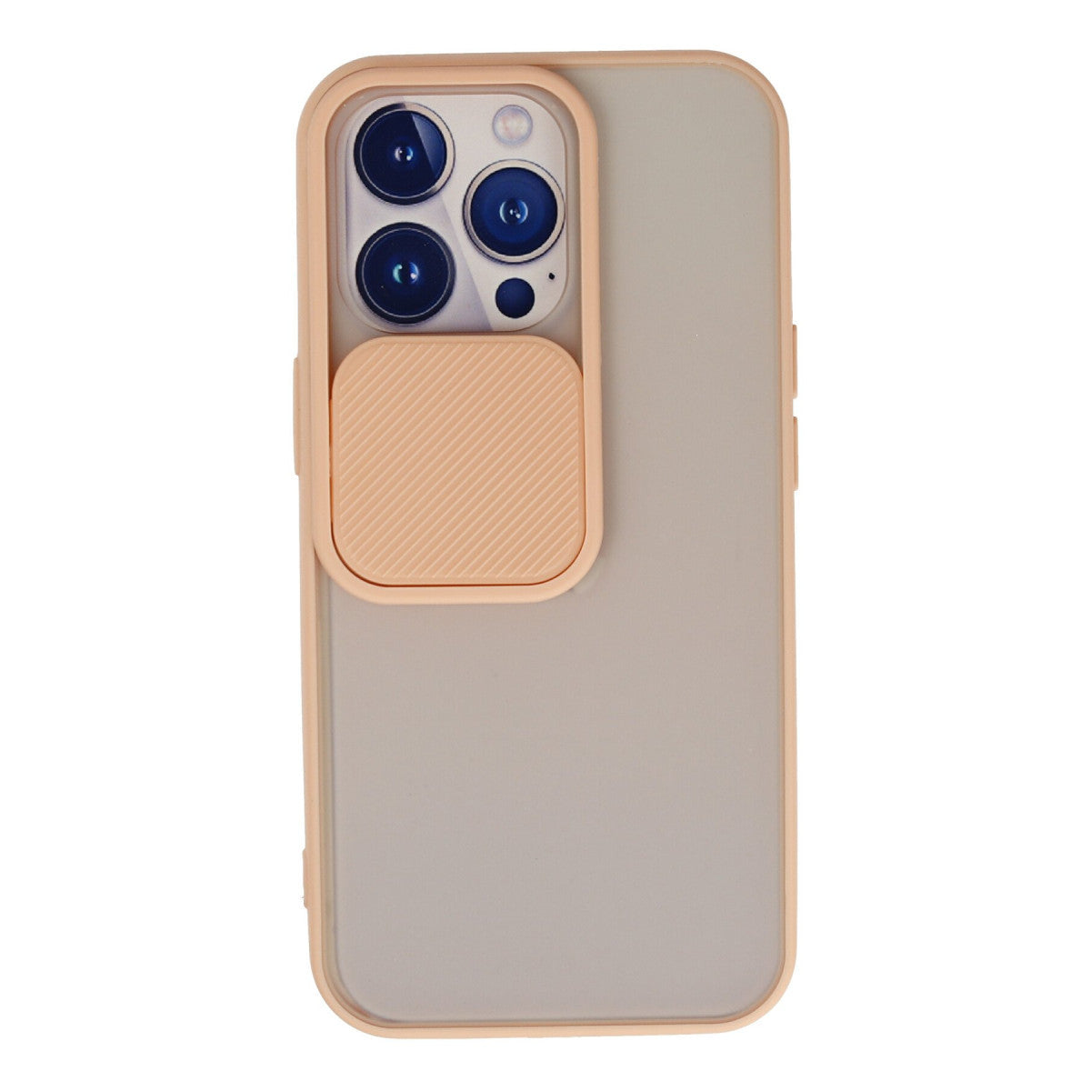 Newface iPhone 13 Pro Kılıf Palm Buzlu Kamera Sürgülü Silikon