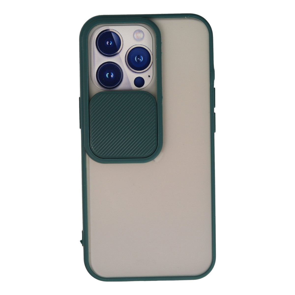 Newface iPhone 13 Pro Kılıf Palm Buzlu Kamera Sürgülü Silikon