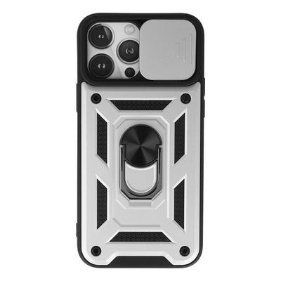 Newface iPhone 13 Pro Kılıf Pars Lens Yüzüklü Silikon