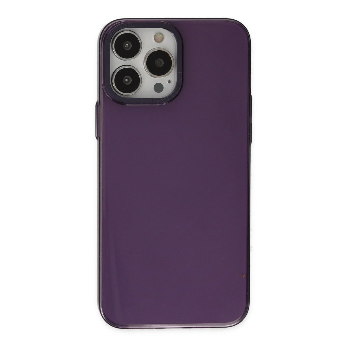 Newface iPhone 13 Pro Max Kılıf Anka PC Sert Metal Kapak