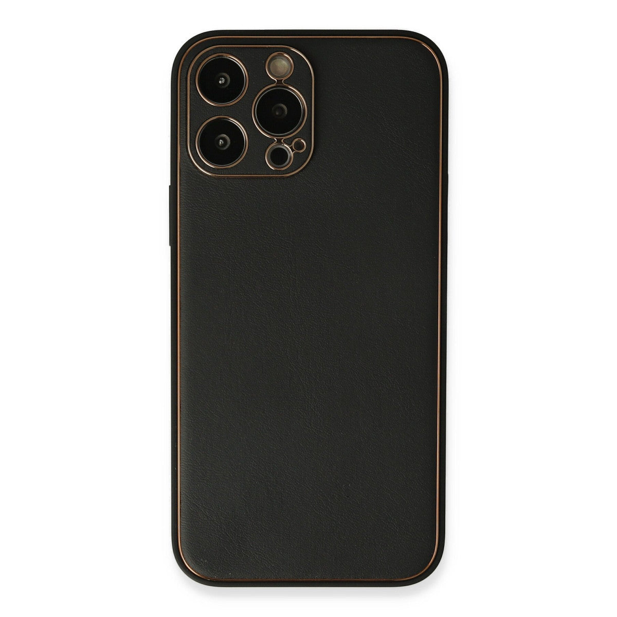 Newface iPhone 13 Pro Max Kılıf Coco Deri Silikon Kapak