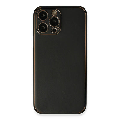 Newface iPhone 13 Pro Max Kılıf Coco Deri Silikon Kapak
