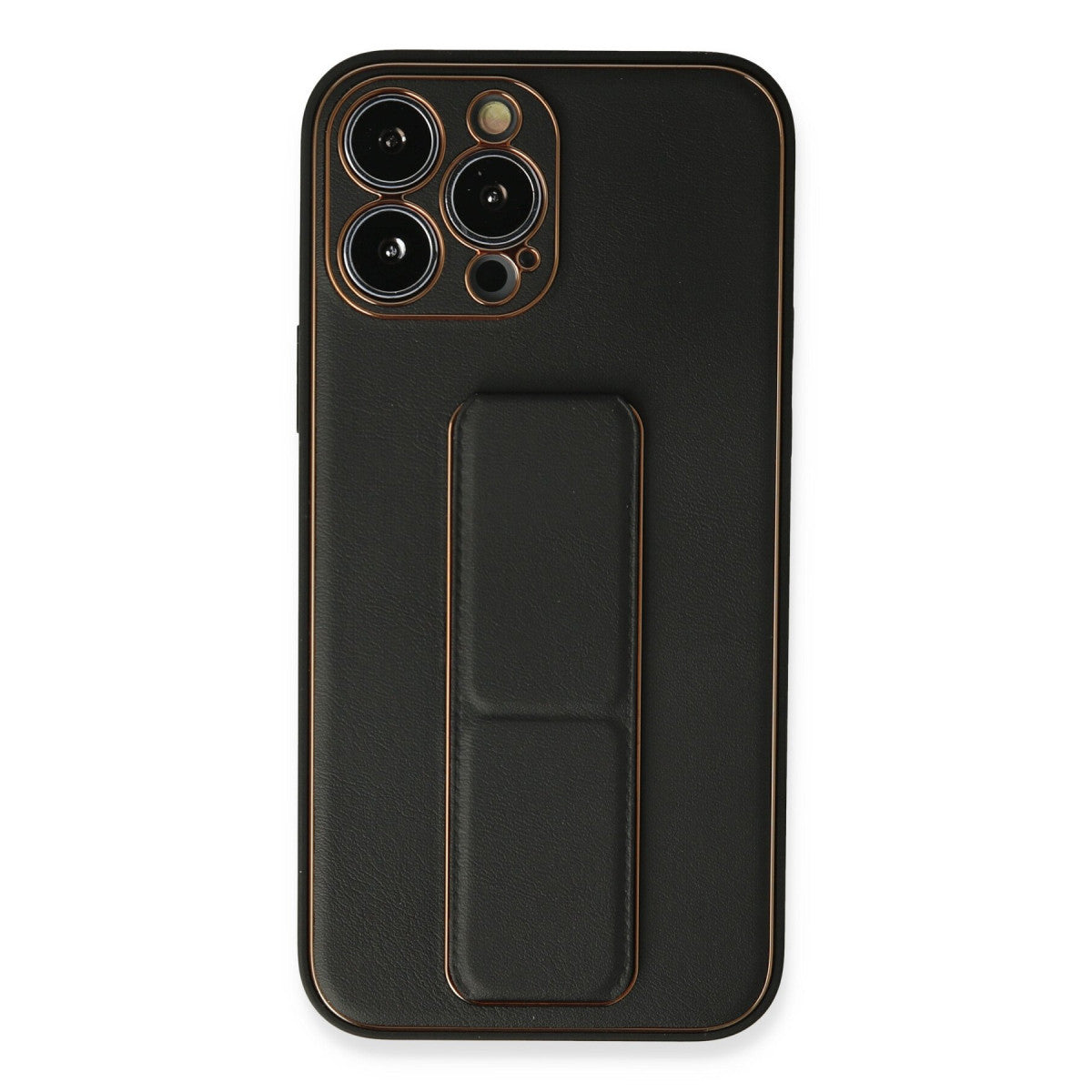 Newface iPhone 13 Pro Max Kılıf Coco Deri Standlı Kapak