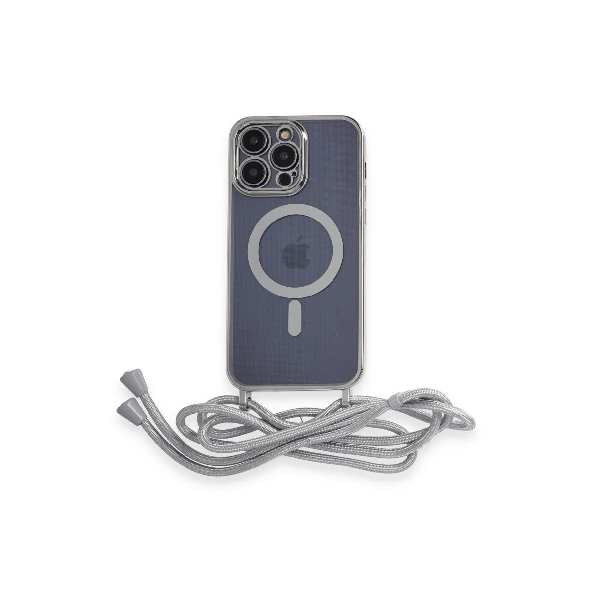 Newface iPhone 13 Pro Max Kılıf Divo Lazer Askılı Magsafe Kapak