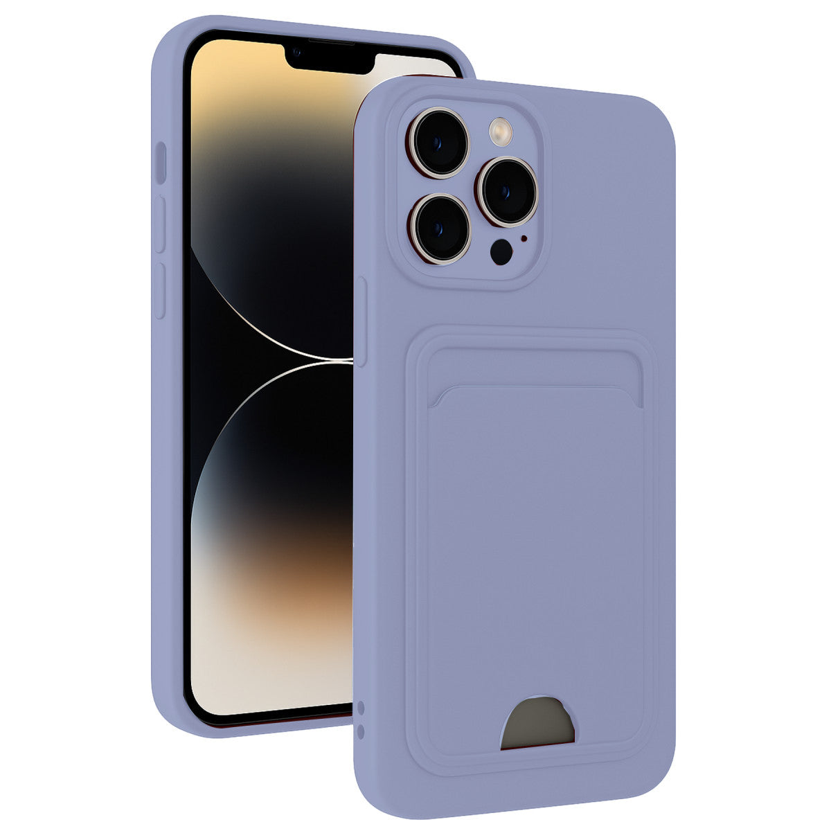 Newface iPhone 13 Pro Max Kılıf Kelvin Kartvizitli Silikon