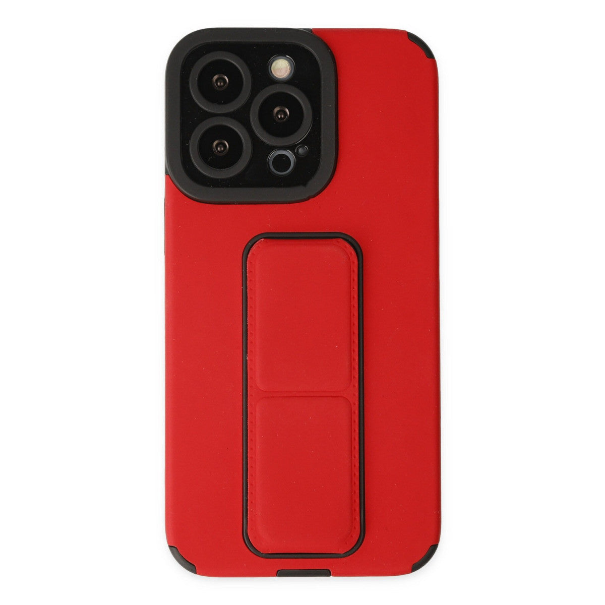 Newface iPhone 13 Pro Max Kılıf Mega Standlı Silikon
