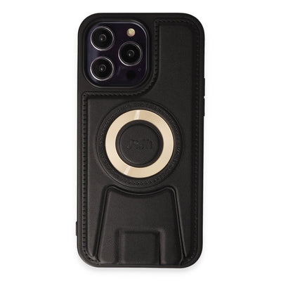 Newface iPhone 13 Pro Max Kılıf Merkür Magneticsafe Standlı Kapak