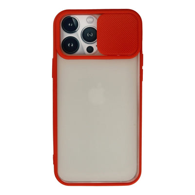 Newface iPhone 13 Pro Max Kılıf Palm Buzlu Kamera Sürgülü Silikon