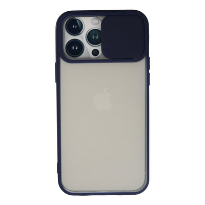 Newface iPhone 13 Pro Max Kılıf Palm Buzlu Kamera Sürgülü Silikon