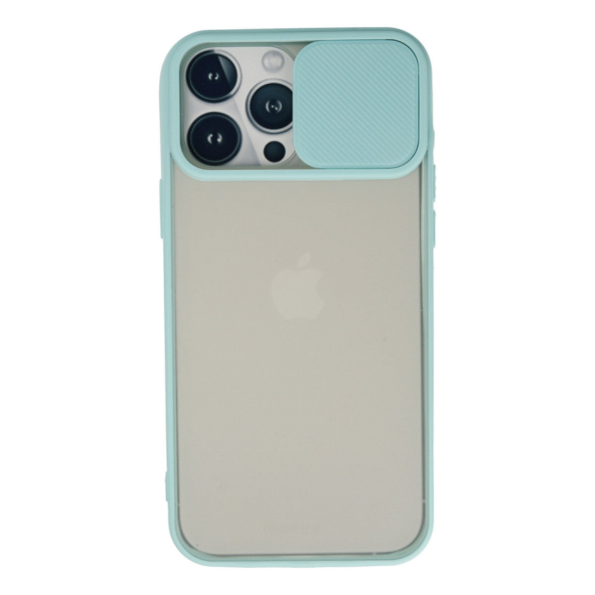 Newface iPhone 13 Pro Max Kılıf Palm Buzlu Kamera Sürgülü Silikon