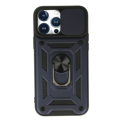 Newface iPhone 13 Pro Max Kılıf Pars Lens Yüzüklü Silikon