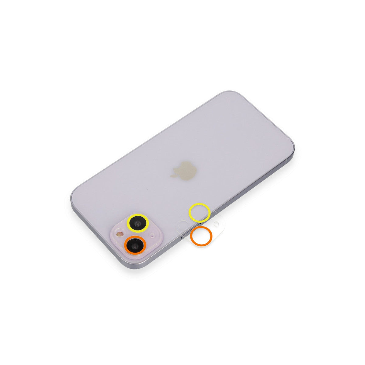 Newface iPhone 13 Renkli Kamera Lens Koruma Cam