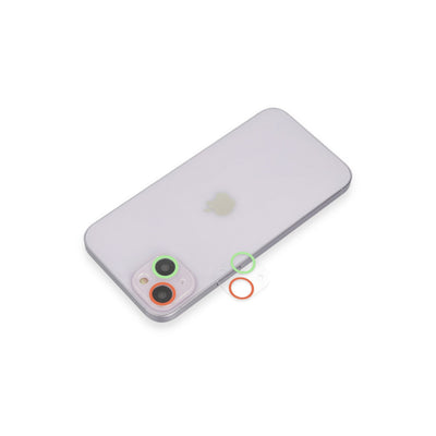Newface iPhone 13 Renkli Kamera Lens Koruma Cam