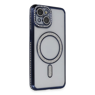 Newface iPhone 14 Kılıf Joke Simli Magneticsafe Kılıf