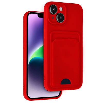 Newface iPhone 14 Kılıf Kelvin Kartvizitli Silikon
