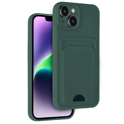 Newface iPhone 14 Kılıf Kelvin Kartvizitli Silikon