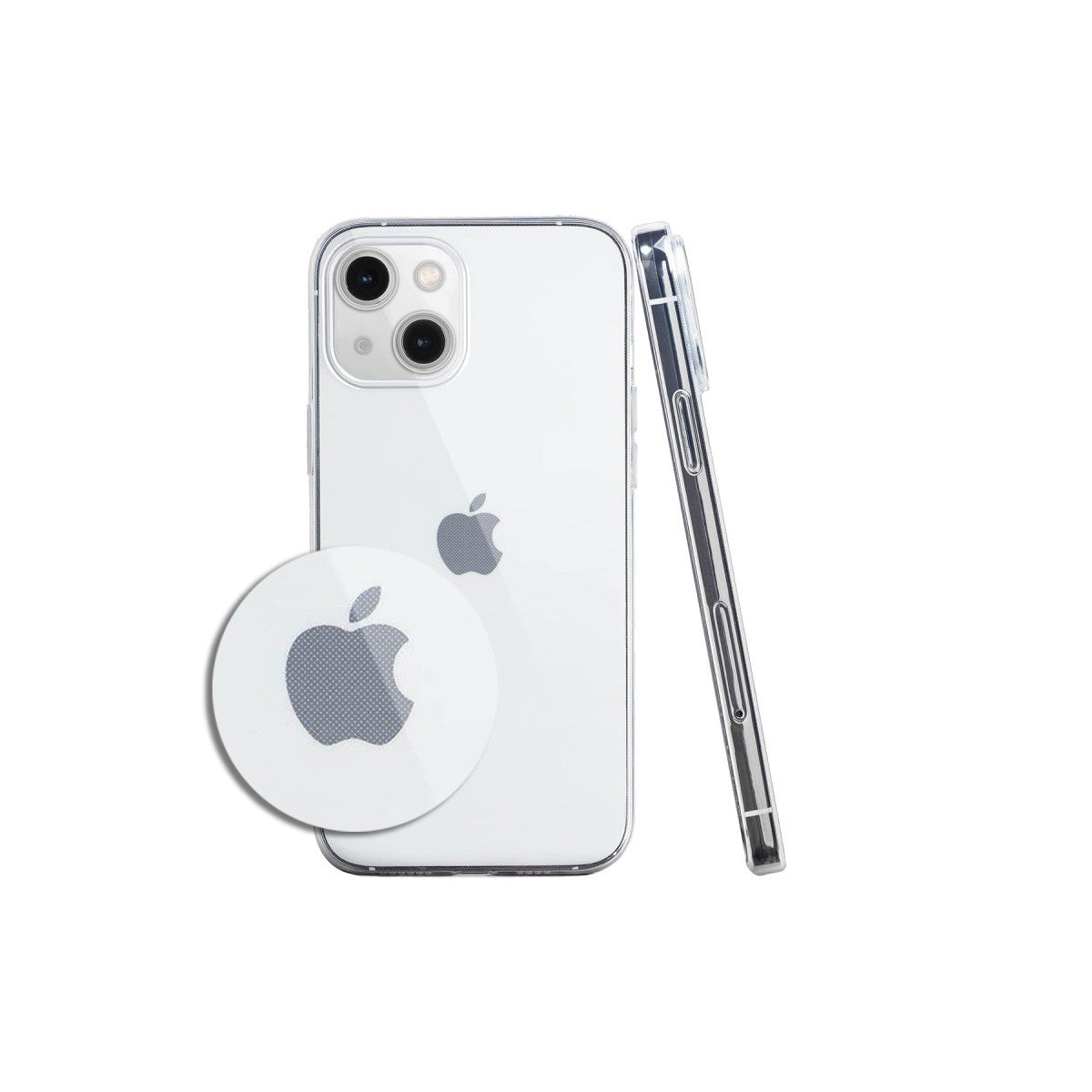 Newface iPhone 14 Kılıf Lüx Şeffaf Silikon