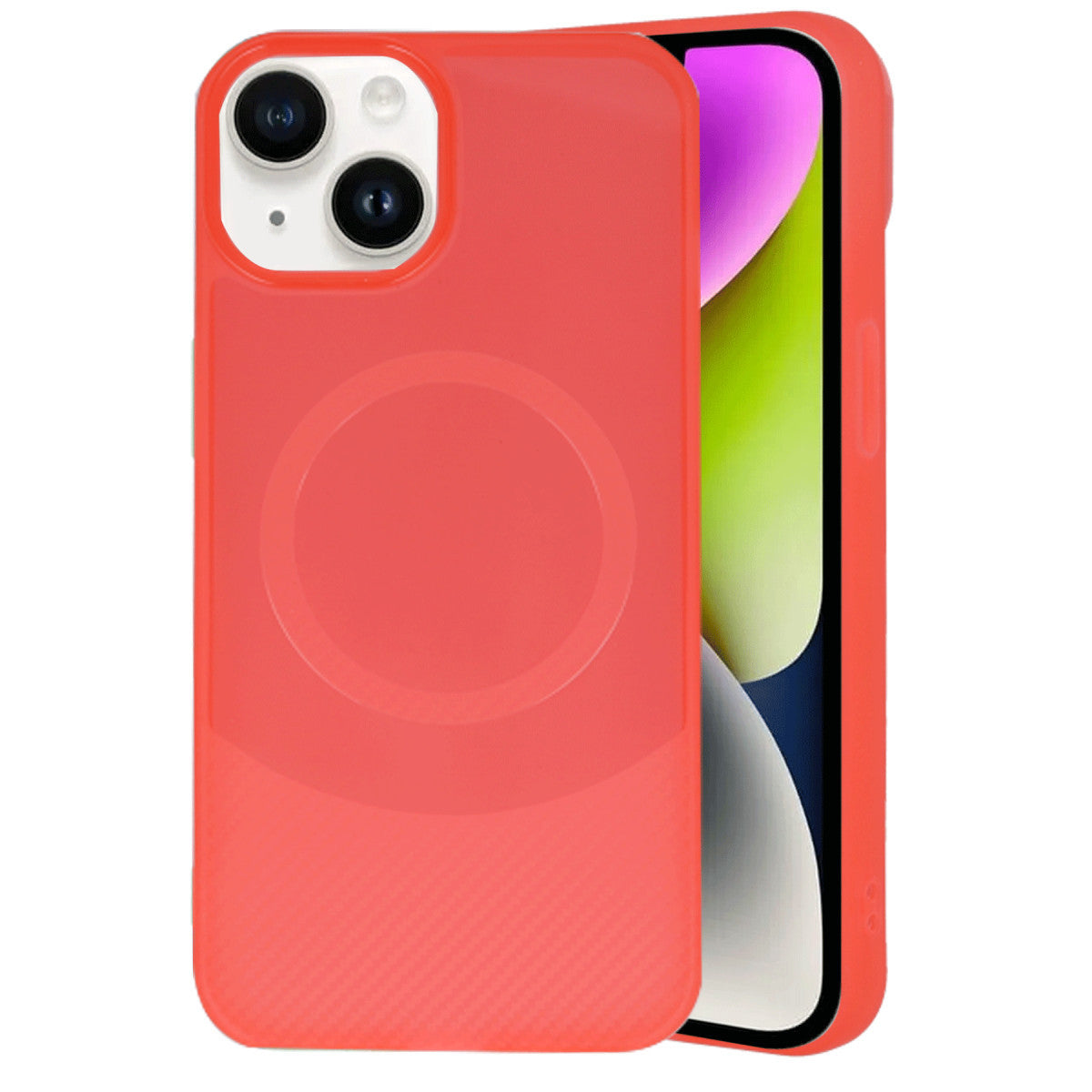 Newface iPhone 14 Kılıf Maya Karbon Kapak