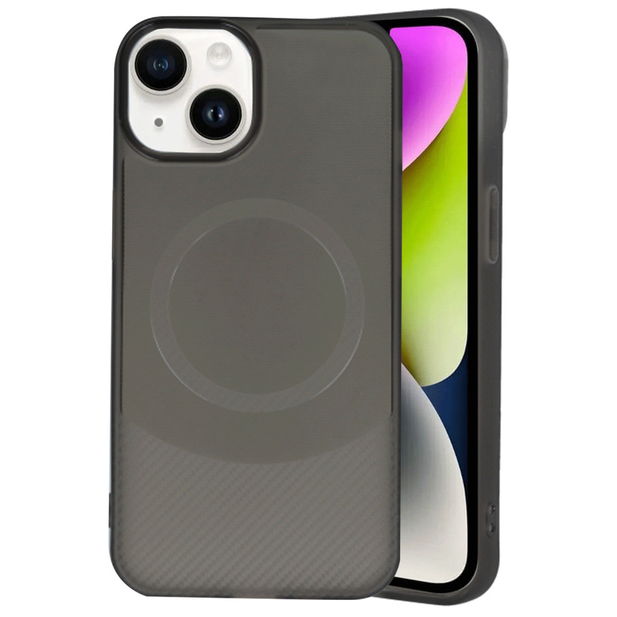 Newface iPhone 14 Kılıf Maya Karbon Kapak