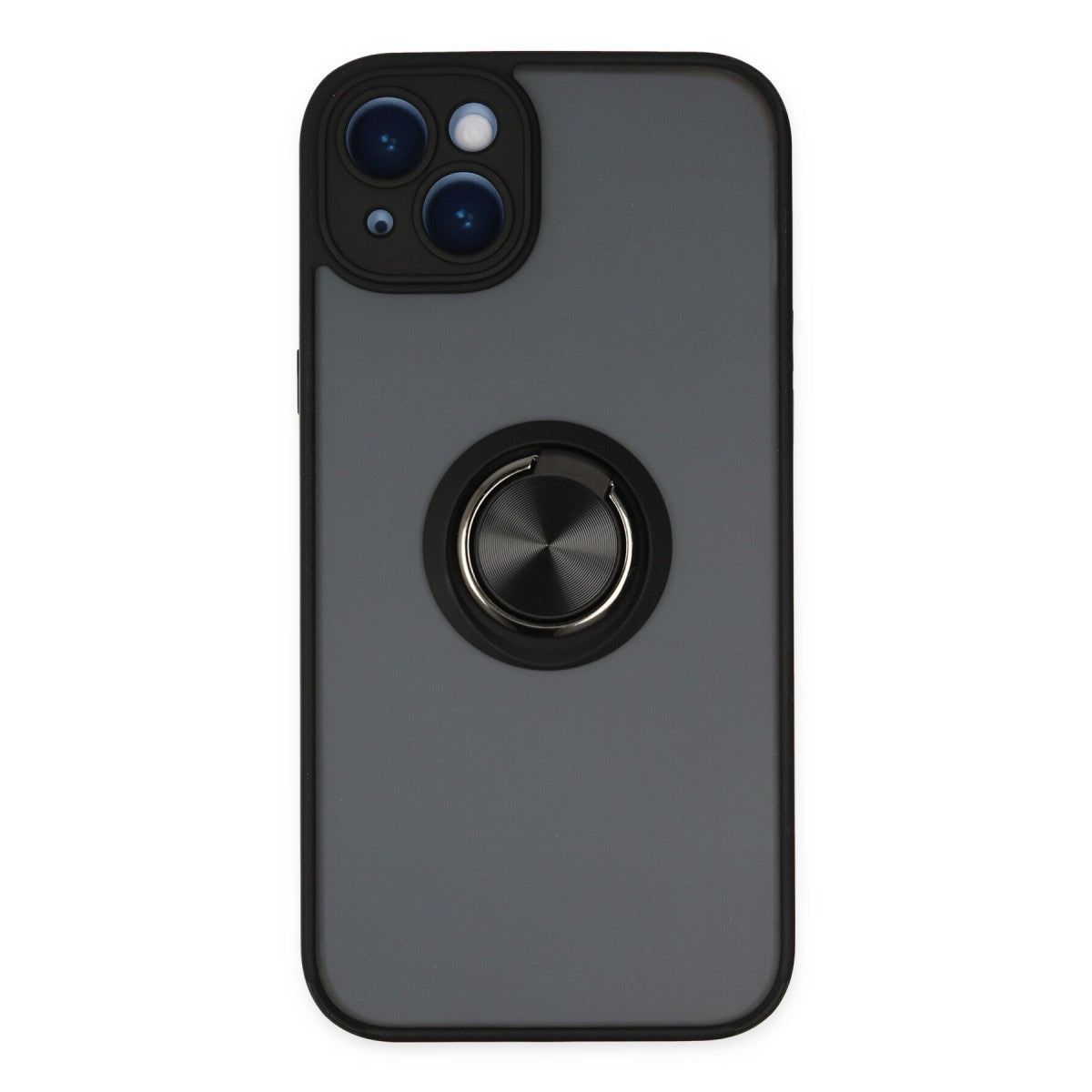 Newface iPhone 14 Kılıf Montreal Yüzüklü Silikon Kapak