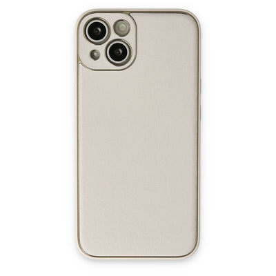 Newface iPhone 14 Plus Kılıf Coco Deri Silikon Kapak