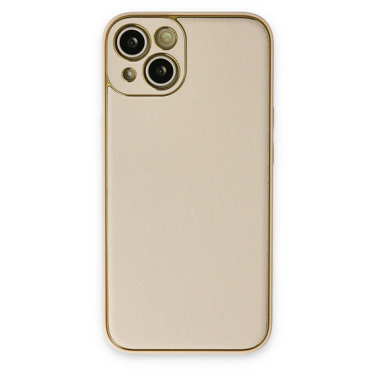 Newface iPhone 14 Plus Kılıf Coco Deri Silikon Kapak