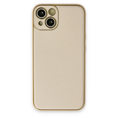 Newface iPhone 14 Plus Kılıf Coco Deri Silikon Kapak