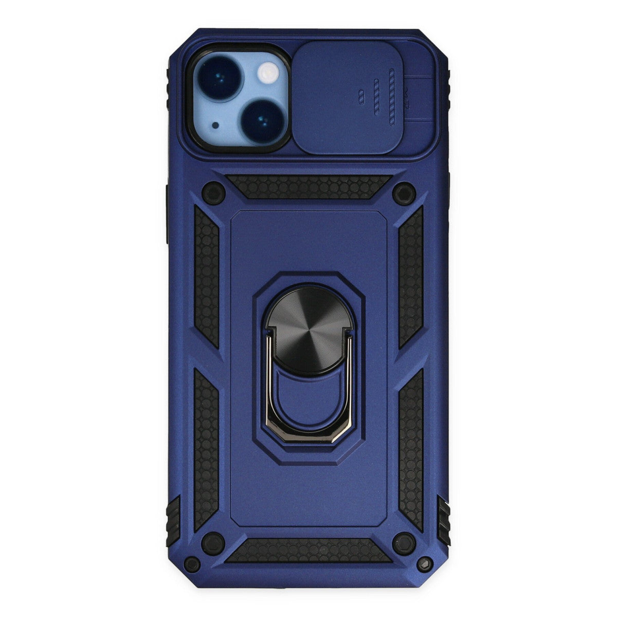 Newface iPhone 14 Plus Kılıf Pars Lens Yüzüklü Silikon