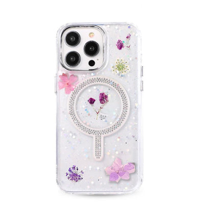 Newface iPhone 14 Pro Flower Magsafe Kapak