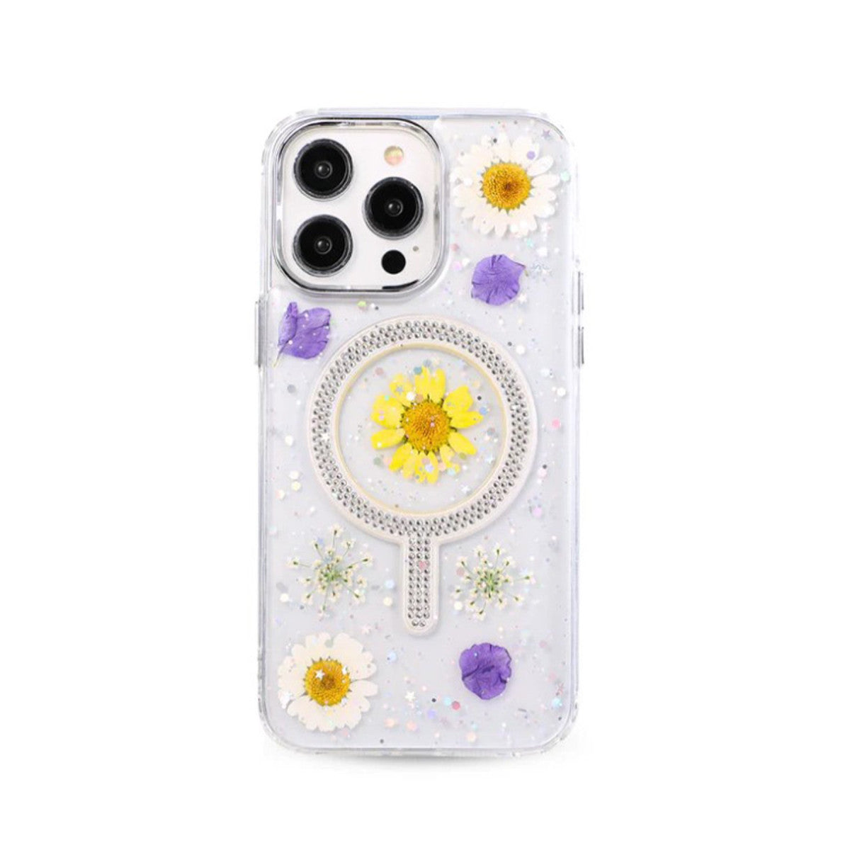 Newface iPhone 14 Pro Flower Magsafe Kapak