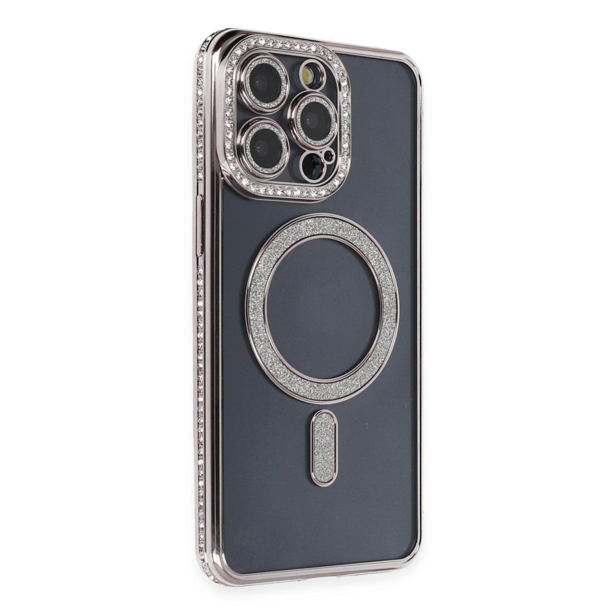 Newface iPhone 14 Pro Kılıf Joke Simli Magneticsafe Kılıf