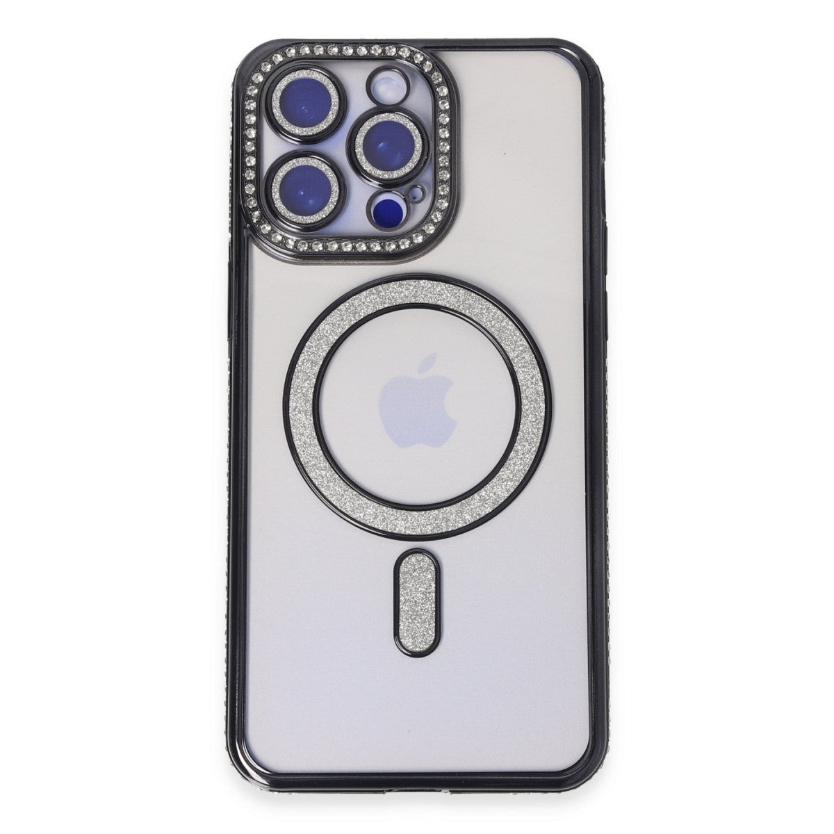 Newface iPhone 14 Pro Kılıf Joke Simli Magneticsafe Kılıf