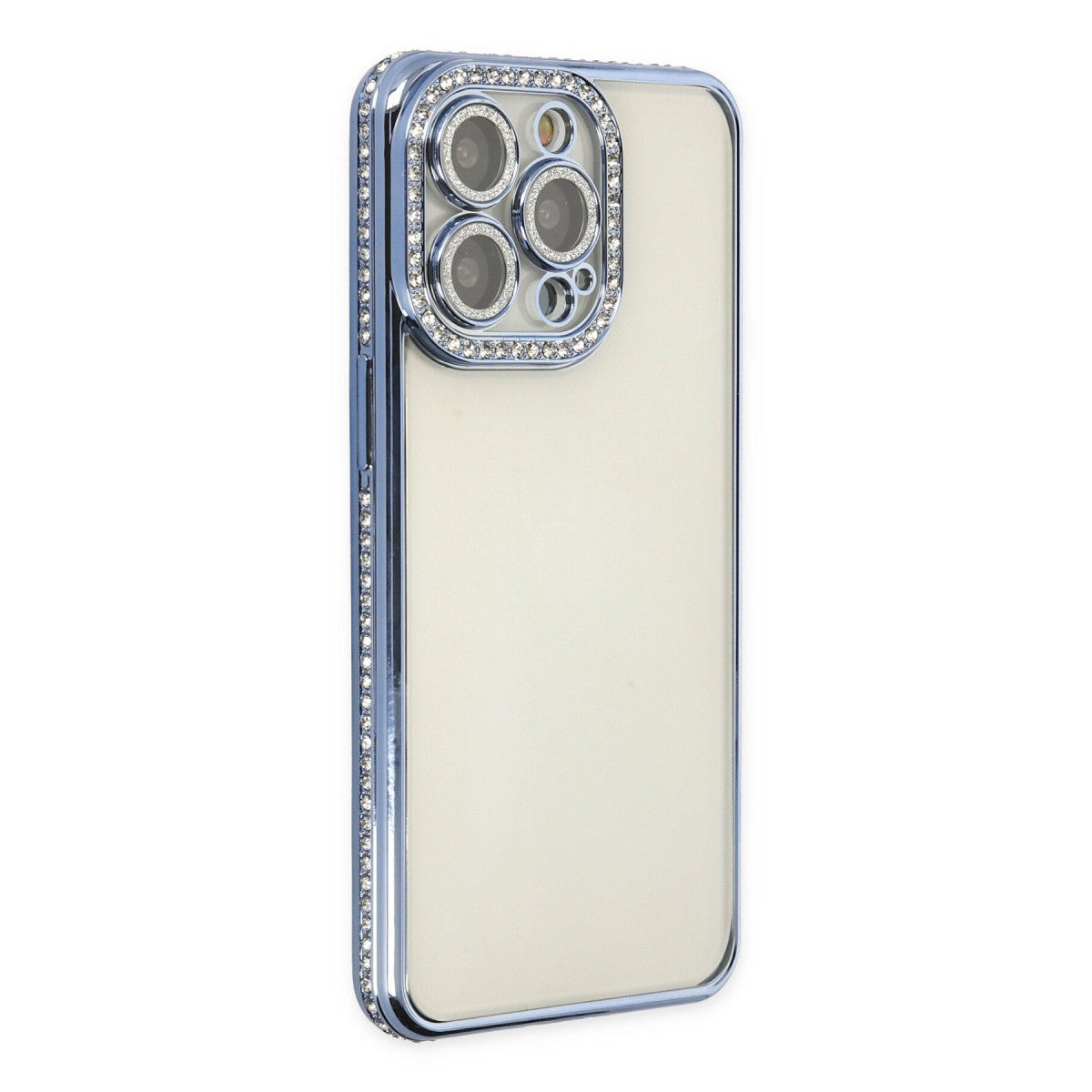 Newface iPhone 14 Pro Kılıf Joke Taşlı Silikon