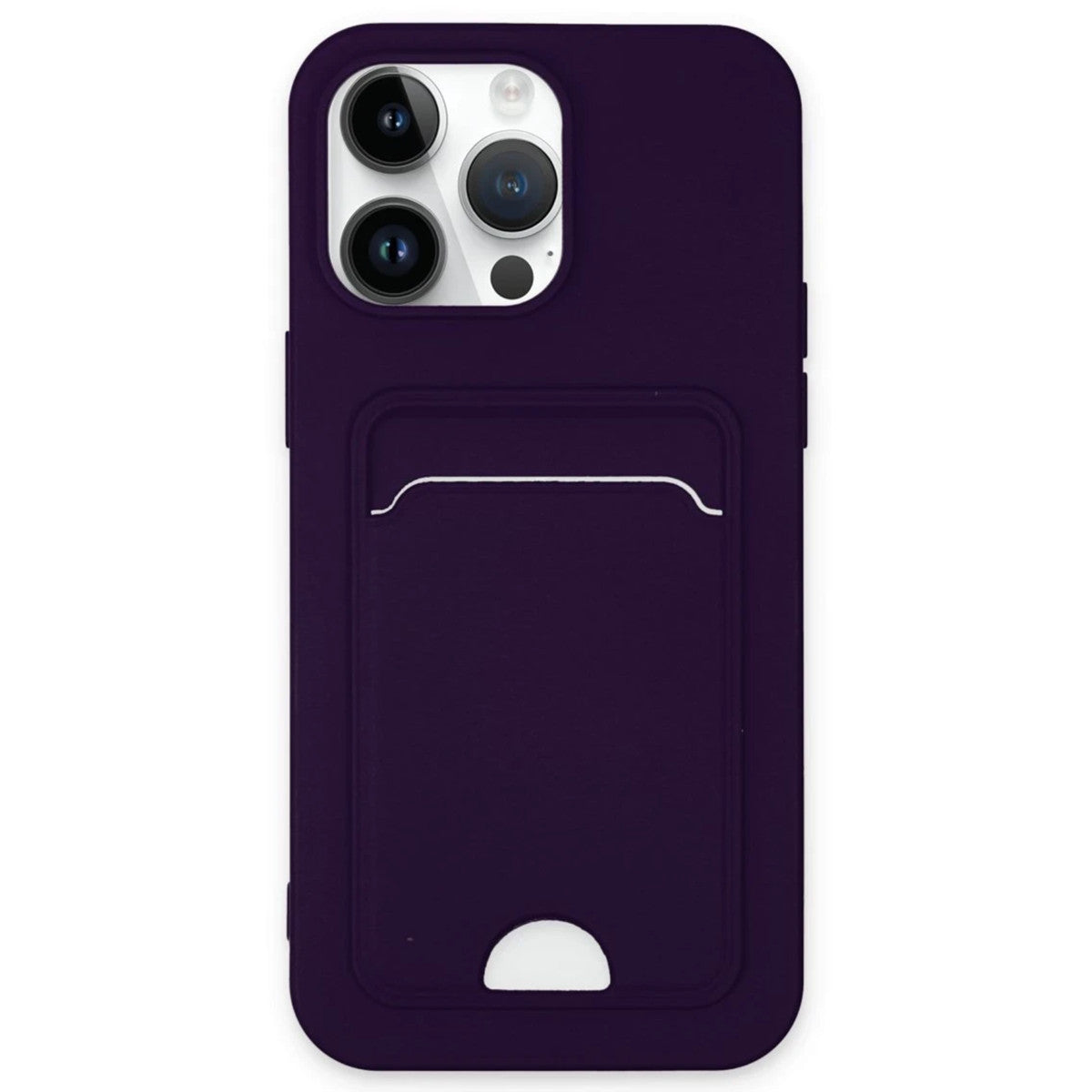 Newface iPhone 14 Pro Kılıf Kelvin Kartvizitli Silikon