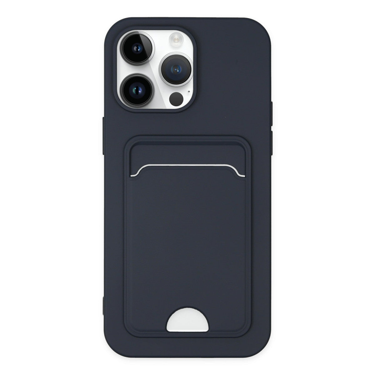 Newface iPhone 14 Pro Kılıf Kelvin Kartvizitli Silikon