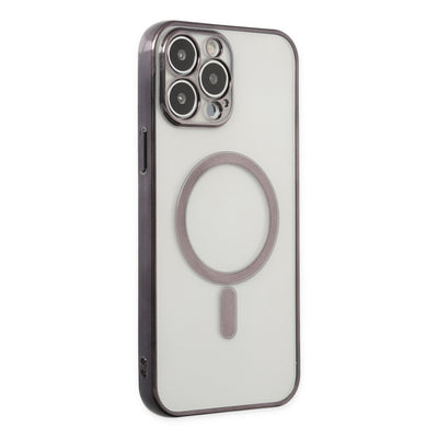 Newface iPhone 14 Pro Kılıf Magneticsafe Lazer Silikon