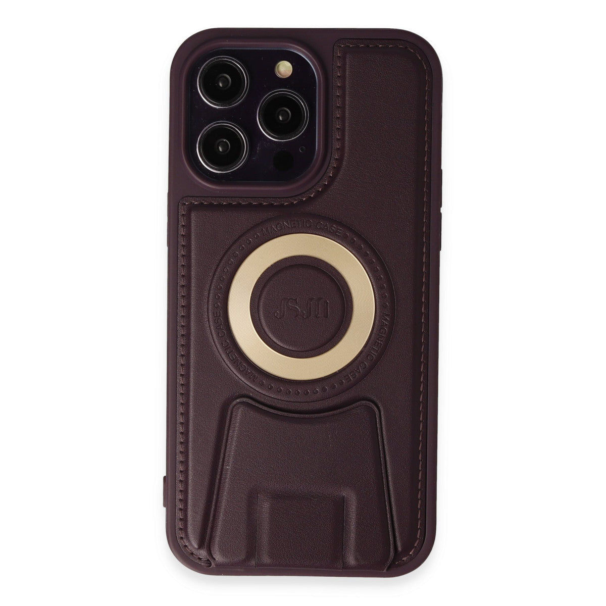 Newface iPhone 14 Pro Kılıf Merkür Magneticsafe Standlı Kapak